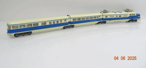 Märklin H0 ST800 B Elektro-Triebwagen elfenbein blau Guß in OVP JL898 – Bild 4
