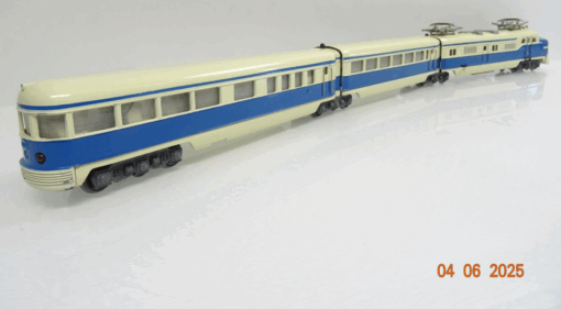 Märklin H0 ST800 B Elektro-Triebwagen elfenbein blau Guß in OVP JL898 – Bild 5