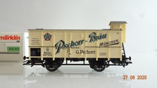 Märklin H0 SoMo Bierwagen Pschorr-Bräu München in OVP PR8798 – Bild 3