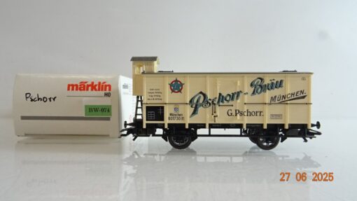Märklin H0 SoMo Bierwagen Pschorr-Bräu München in OVP PR8798