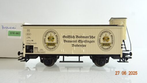 Märklin H0 SoMo Bierwagen mit Bremserhaus Bodmann´sche Brauerei in OVP PR8786 – Bild 3