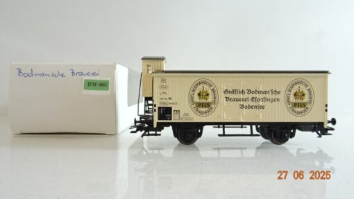 Märklin H0 SoMo Bierwagen mit Bremserhaus Bodmann´sche Brauerei in OVP PR8786