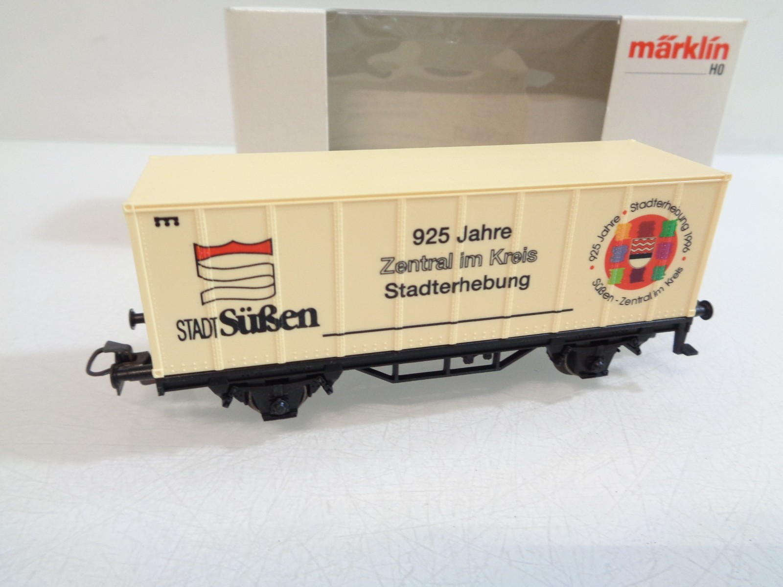 Märklin H0 SoMo Güterwagen Stadt Süßen 925 Jahre Stadterhebung in OVP RR5644