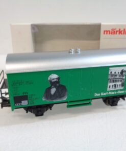 Märklin H0 SoMo gedeckter Güterwagen Das Karl Marx Haus in OVP RR5650