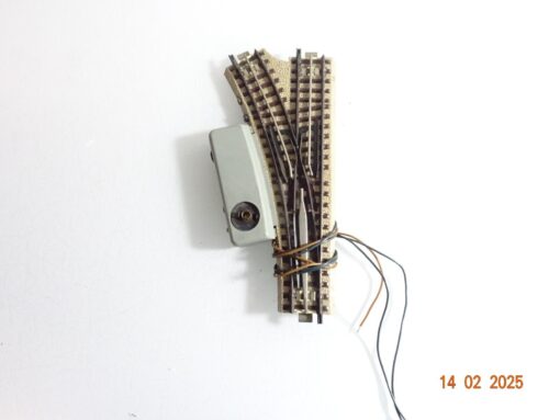 Märklin H0 Weiche links mit durchgehenden Mittelleiter CK6019 o.