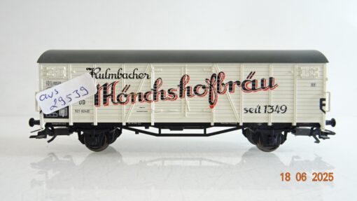 Märklin H0 aus 29539 Bierwagen Kulmbacher Mönchshofbräu der DB PR8532 o.