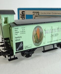Märklin H0 gedeckter Güterwagen Maizena Hamburg in OVP RR2862