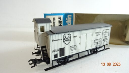 Märklin H0 gedeckter Güterwagen Museumswagen 1987 in OVP RR2858