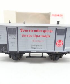 Märklin H0 gedeckter Güterwagen Württembergische Landessparkasse in OVP RR2389