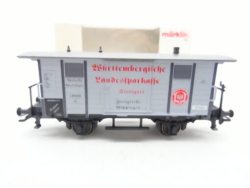 Märklin H0 gedeckter Güterwagen Württembergische Landessparkasse in OVP RR2389
