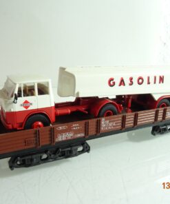 Märklin H0 offener Güterwagen mit Gasolin LKW RR4612 o.