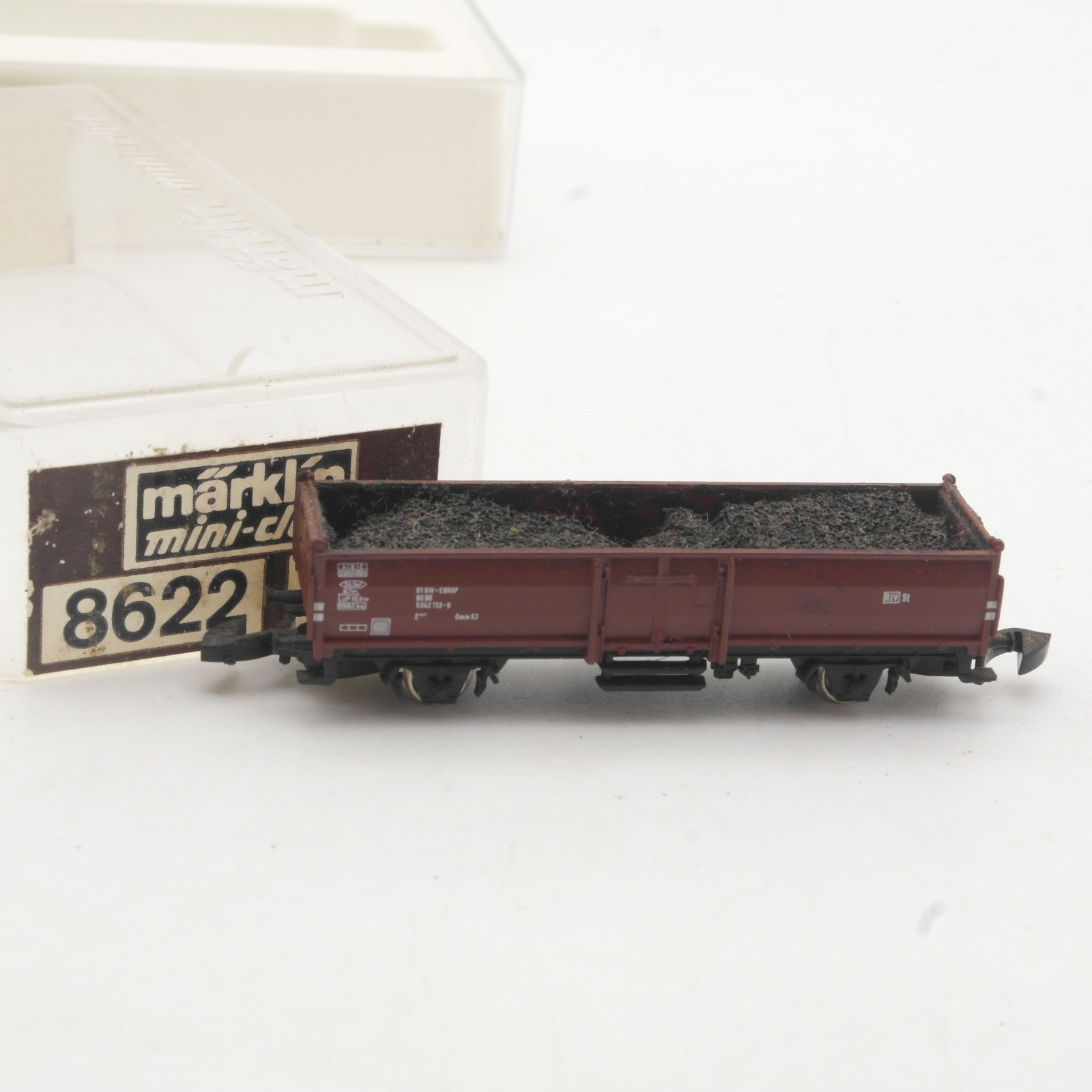 Märklin Mini-Club Z 8622 off. Güterwagen mit Ladung, siehe Foto in OVP RR5279