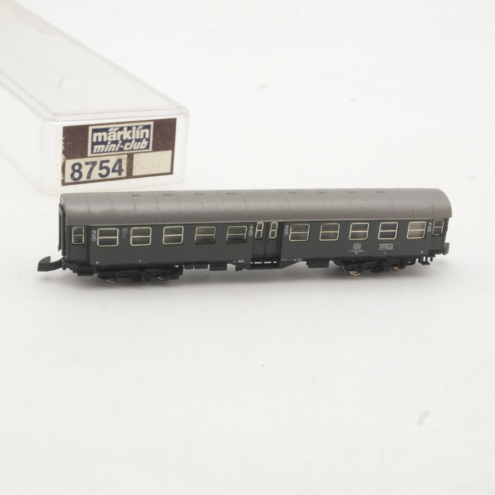 Märklin Mini-Club Z 8754 Umbauwage 2.Klasse der DB in OVP RR5222 – Bild 3
