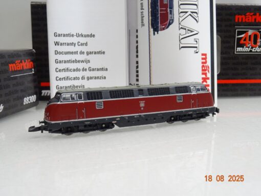 Märklin Mini-Club Z 88300 Diesellok V 300 001 der DB neuwertig in OVP JL2338