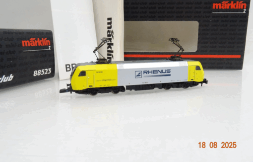 Märklin Mini-Club Z 88523 E-Lok BR 152 Rhenus Dispolok neuwertig in OVP JL2365
