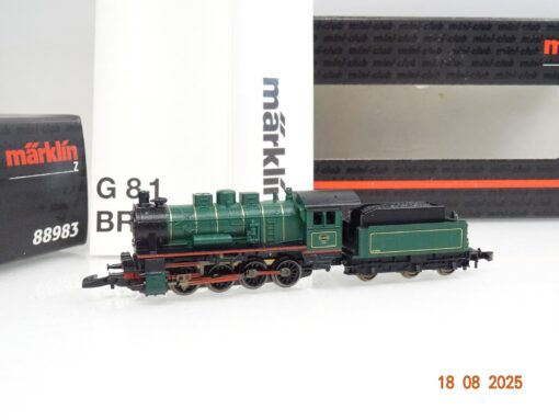 Märklin Mini-Club Z 88983 Belgien Dampflok Serie 81 SNCB neuwertig in OVP JL2335