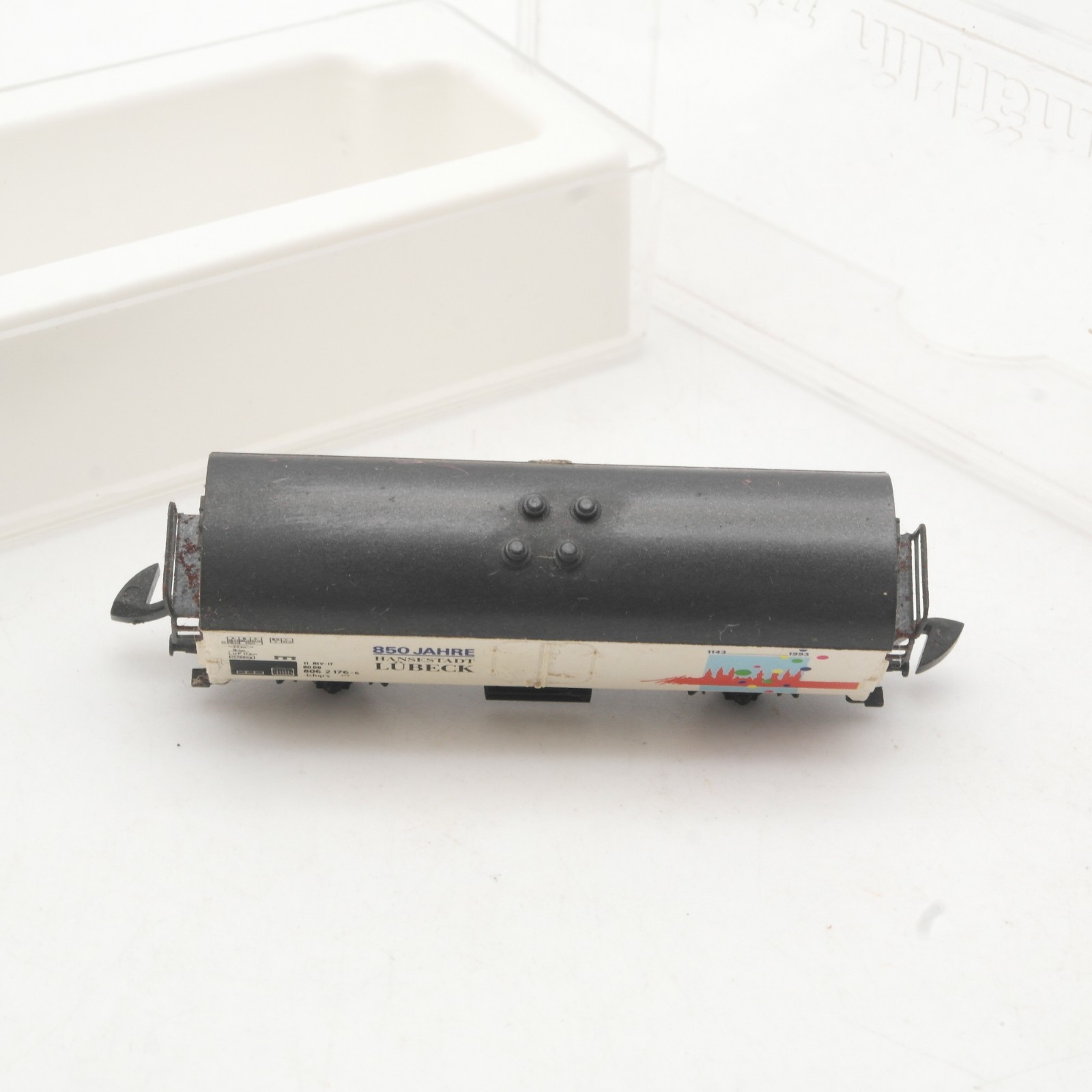 Märklin Mini-Club Z Güterwagen 850 Jahre Lübeck, siehe Foto in OVP RR5295 – Bild 4