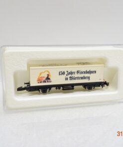 Märklin Mini-Club Z SoMo Containerwagen 150 Jahre Eisenbahn in OVP JL4003