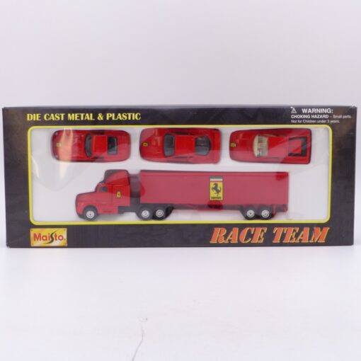 Maisto 1:64 53006 Ferrari Race Team Auto-Set PKW 1:64 LKW ca. 1:87 in OVP EX7303 – Bild 4