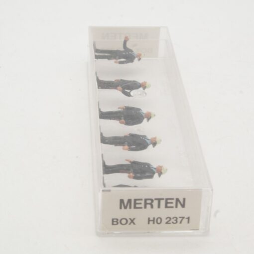 Merten H0 2371 Deutsche Feuerwehr 6 Figuren in OVP QR9845 – Bild 5