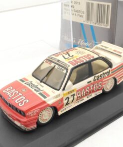 Minichamps 1:43 2013 BMW M3 Bigazzi / Bastos 24 h #27 in OVP RA9359