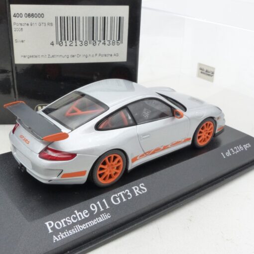 Minichamps 1:43 400066000 Porsche 911 GT3 RS 2006 metallic in OVP EX7850 – Bild 3