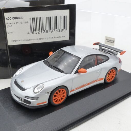 Minichamps 1:43 400066000 Porsche 911 GT3 RS 2006 metallic in OVP EX7850
