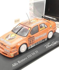Minichamps 1:43 Alfa Romeo 155 V6 TI Bartels DTM #27 Jägermeister in OVP RA9486