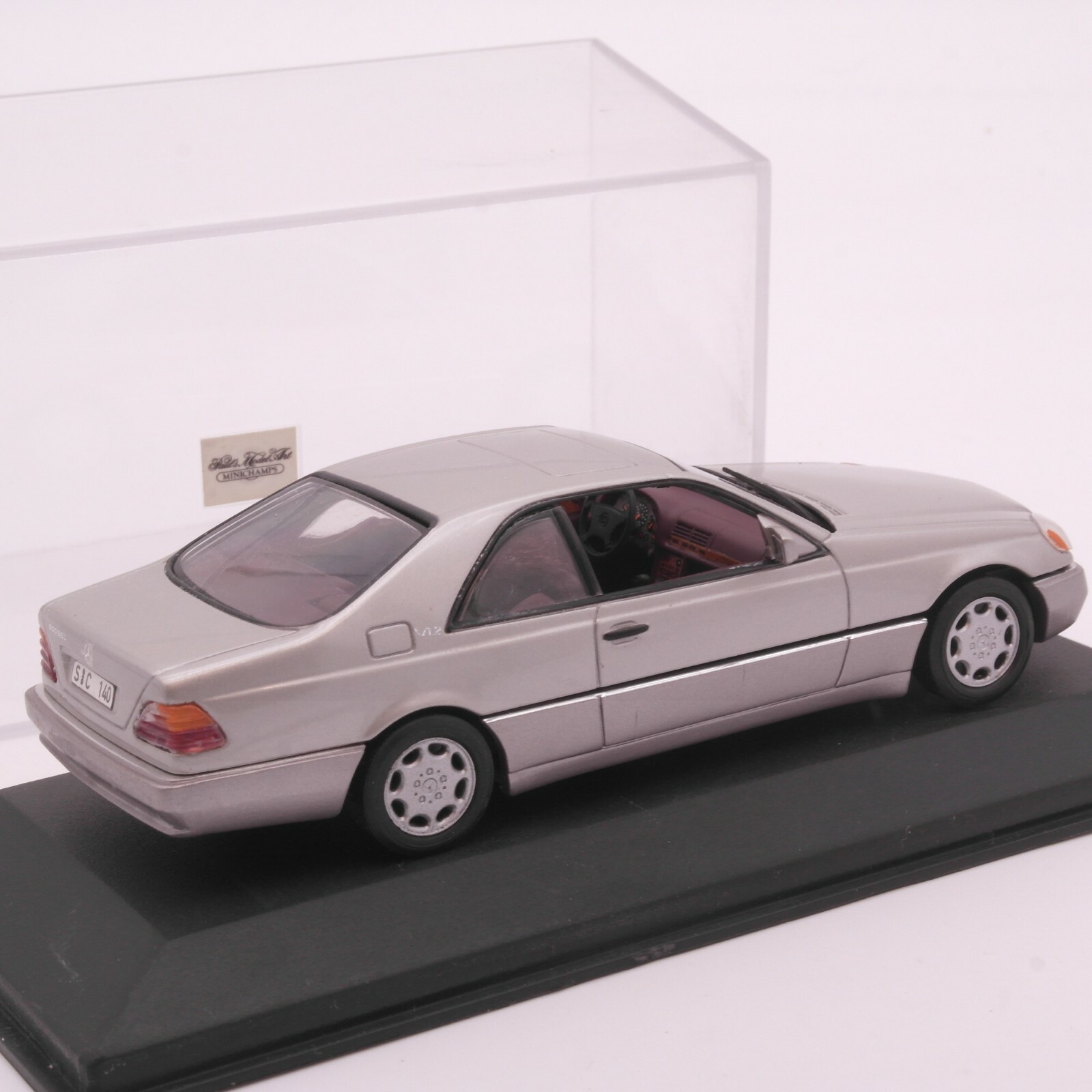 Minichamps 1:43 Mercedes-Benz 600 SEL 140 in PC Box RT4616 – Bild 3