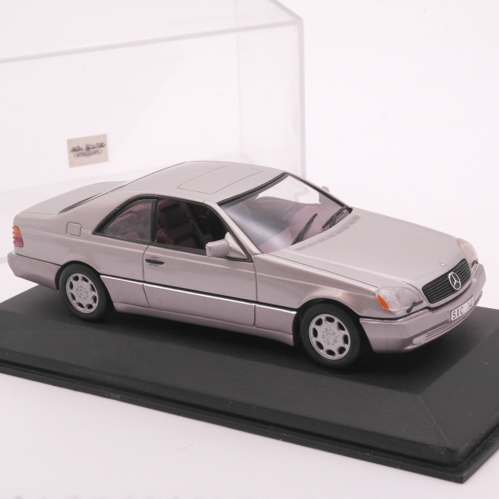 Minichamps 1:43 Mercedes-Benz 600 SEL 140 in PC Box RT4616 – Bild 4