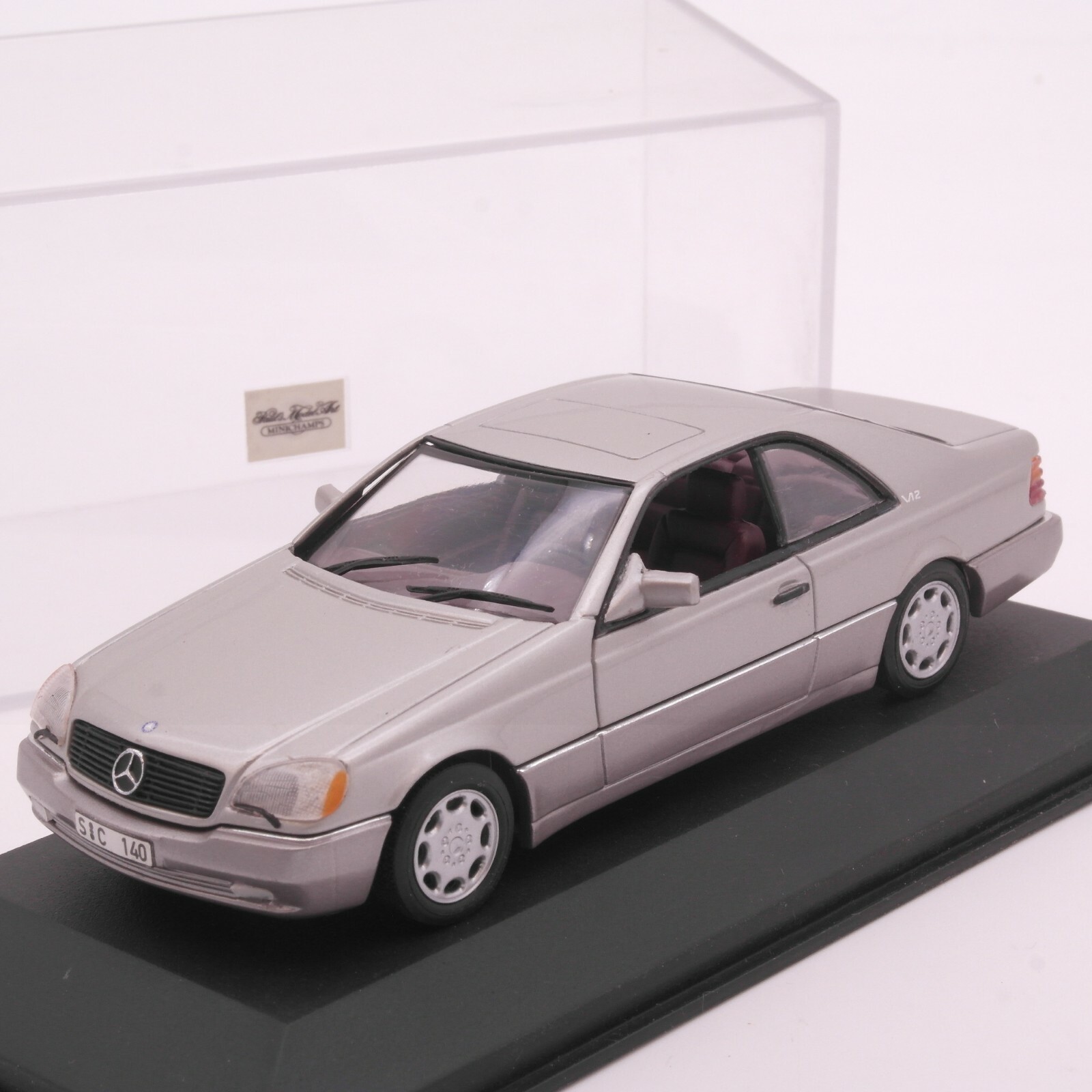 Minichamps 1:43 Mercedes-Benz 600 SEL 140 in PC Box RT4616