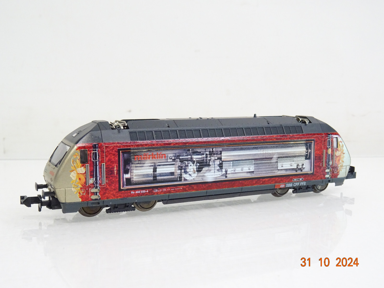 Minitrix N 12784 Schweiz E-Lok Re 460 Swiss Collection mit DSS in OVP LE6902 – Bild 3