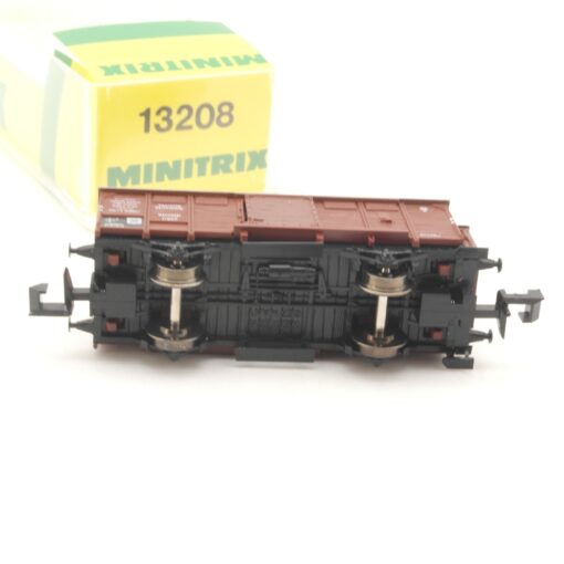 Minitrix N 13208 gedeckter Güterwagen mit Brhs der DRG in OVP RR3571 – Bild 4