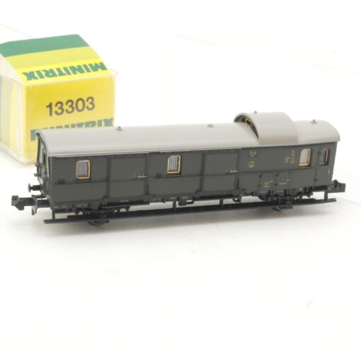 Minitrix N 13303 Gepäckwagen der DRG in OVP RR2989 – Bild 3