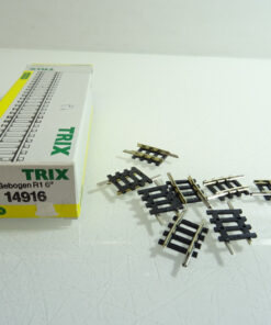 Minitrix N 14916 Gleis gebogen R1 6° 8 Stück Neu in OVP CK1993