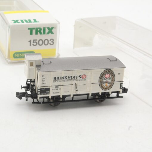 Minitrix N 15003 Bierwagen Brinkhoffs der DB in OVP RR3557