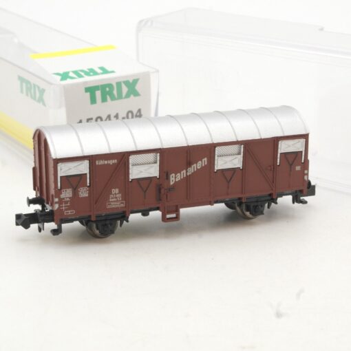 Minitrix N 15041-04 gedeckter Güterwagen Bananen der DB in OVP QR3202 – Bild 3