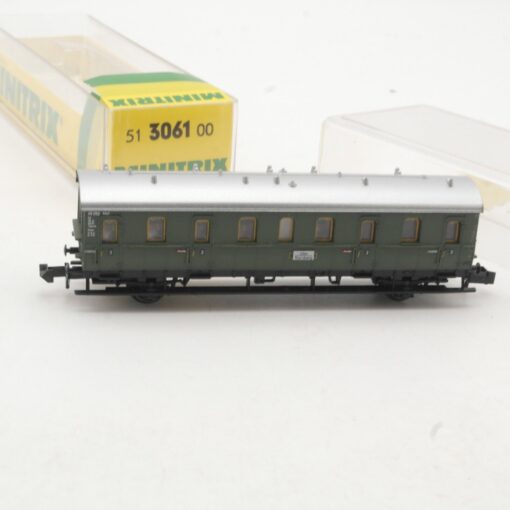 Minitrix N 3061 Bauzug Mannschaftswagen der DB in OVP RR235 – Bild 3