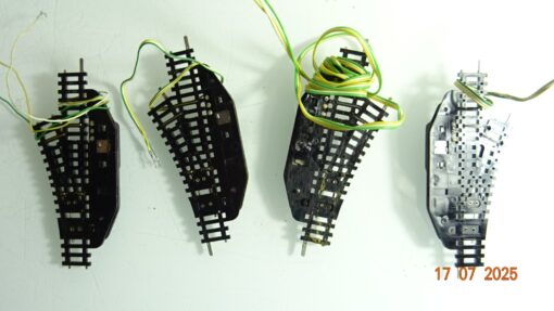 Minitrix N 4963 elektrische Weichen 4 Stück siehe Foto CK9732 o. – Bild 3
