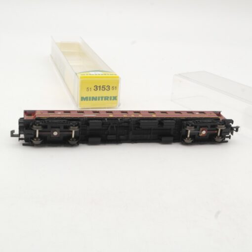 Minitrix N 51 3153 51  Schlafwagen der DSG in OVP RR524 – Bild 4