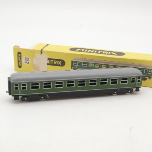 Minitrix N 862 Schiebetrix Personenwagen in OVP RR212 – Bild 3