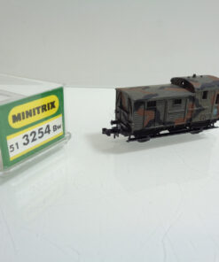 Minitrix  Spur N 3254 Bw Güterzugbegleitwagen der DB in OVP AR4775