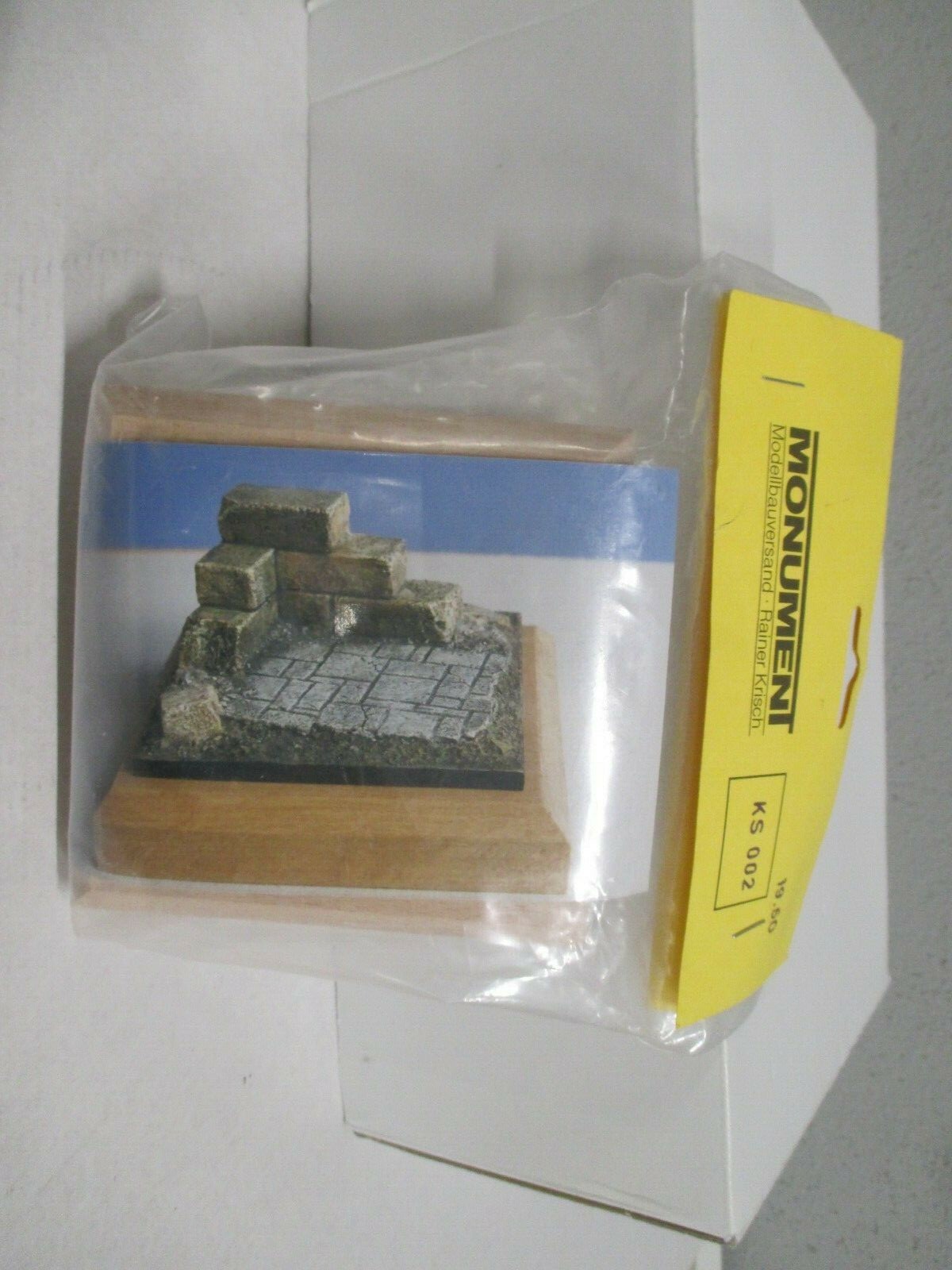 Monument 1:35 KS002 Bausatz Diorama Sockel Mauer m.OVP WZ4753
