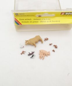Noch H0 15711 Tiere auf dem Bauernhof mit Fehlteilen in OVP RR5550