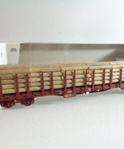 Piko H0 5433 4-2 Stammholztransportwagen der SNCF in OVP RR4056