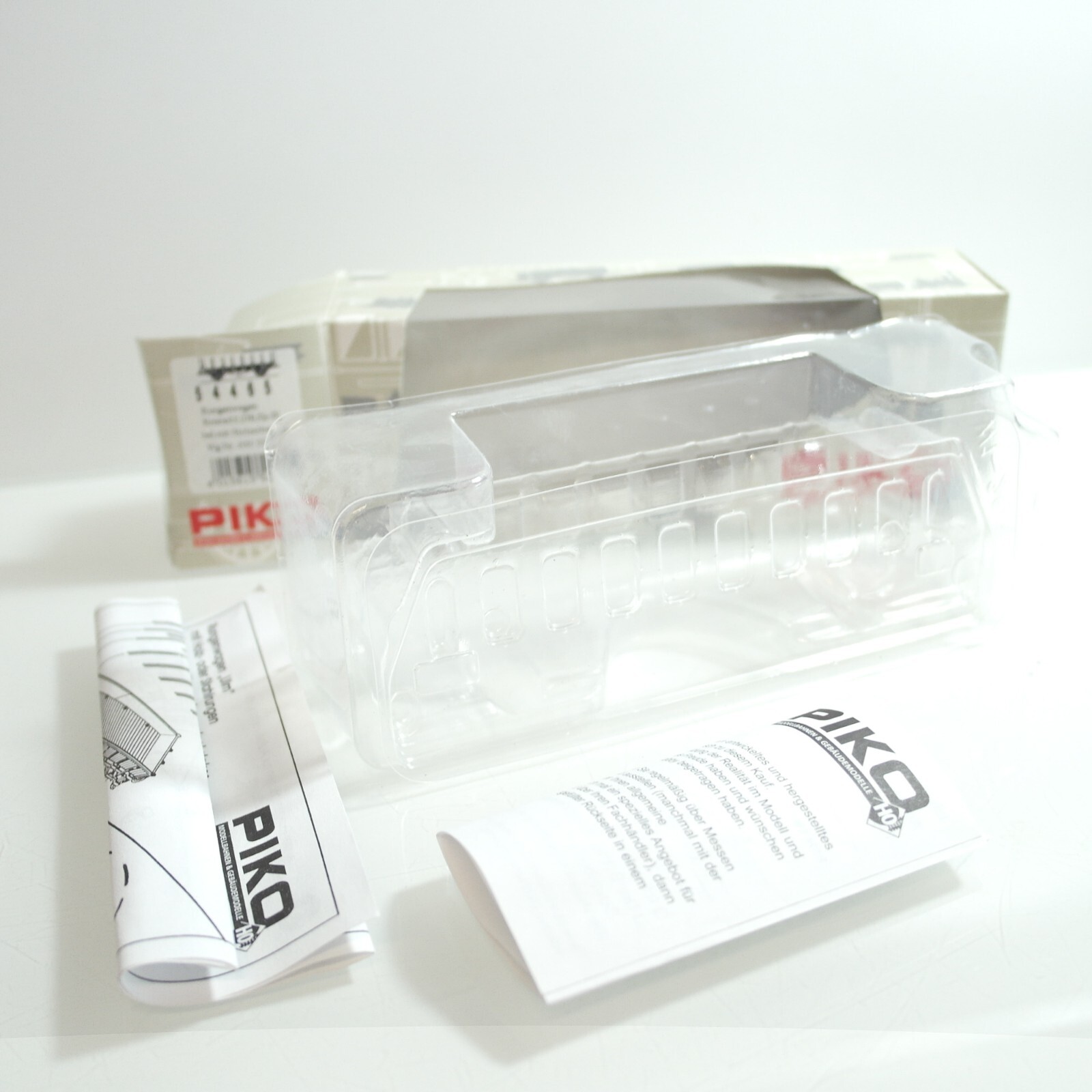 Piko H0 54465 Leerverpackung für Rungenwagen mit Zubehör RF8875 – Bild 3