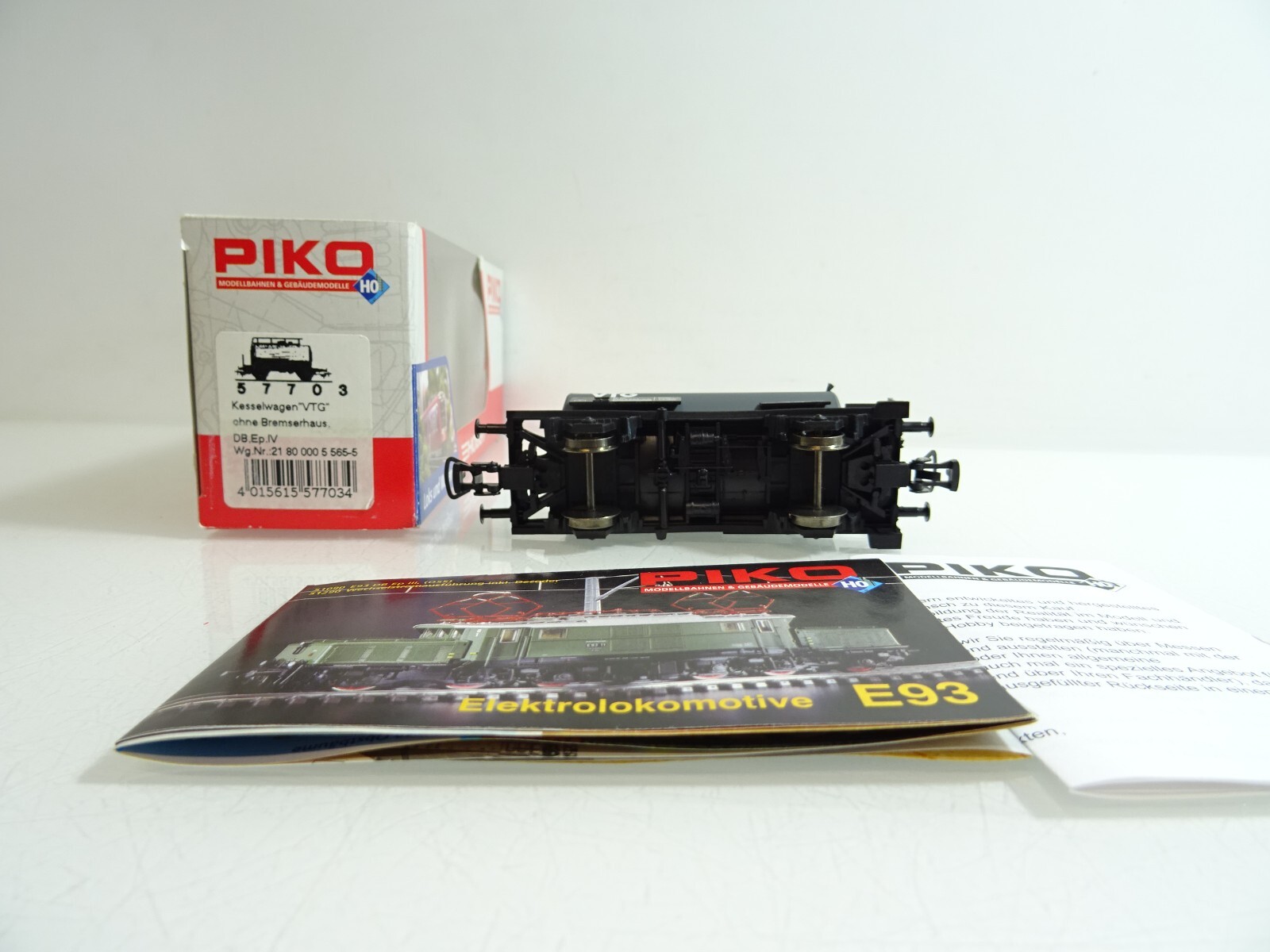Piko H0 57703 Kesselwagen VTG der DB neuwertig in OVP PR1728 – Bild 4