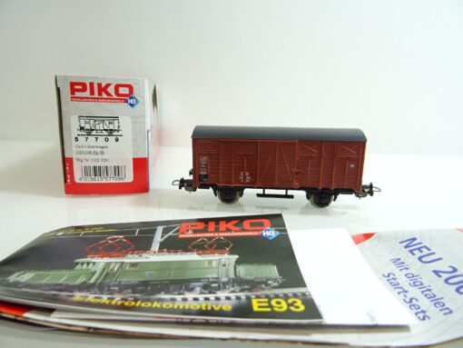 Piko H0 57709 gedeckter Güterwagen der DB neuwertig in OVP PR1733 – Bild 3