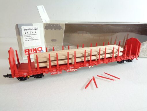Piko H0 58044 Baumtransportwagen der DB Cargo der SNCF in OVP RR4058 – Bild 3