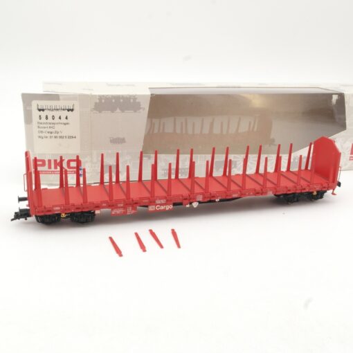 Piko H0 58044 Baumtransportwagen der DB Cargo in OVP RR394 – Bild 3